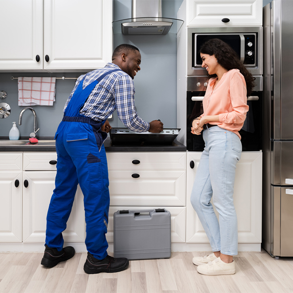 can you provide an estimate for cooktop repair before beginning any work in Garden City Colorado